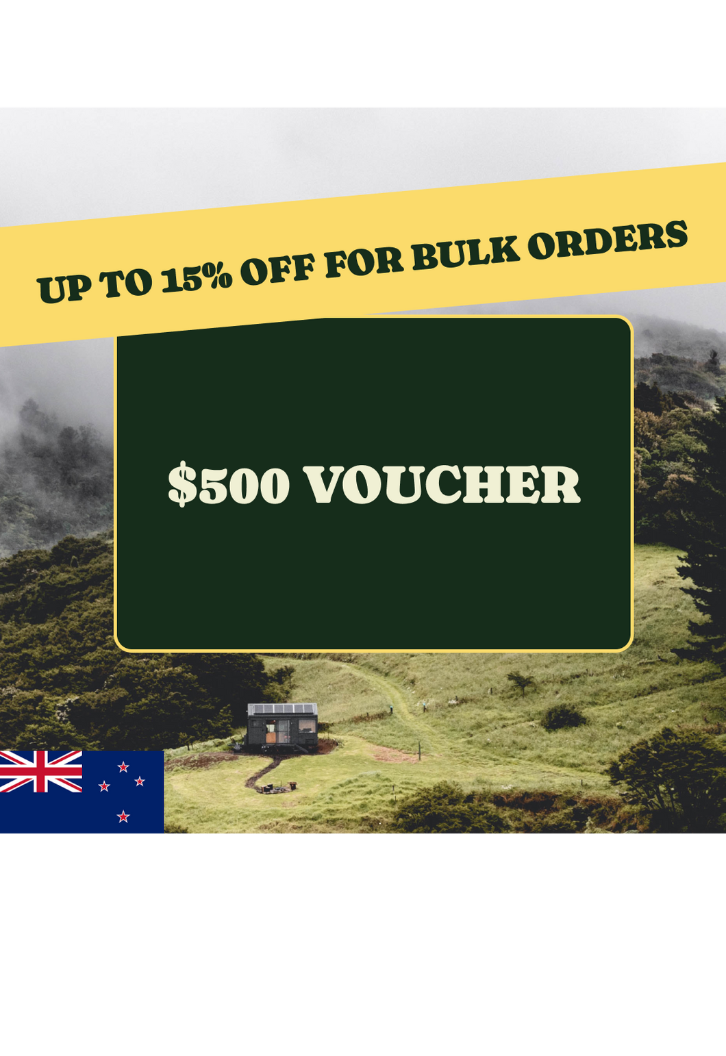 NZ - $500 Gift Card